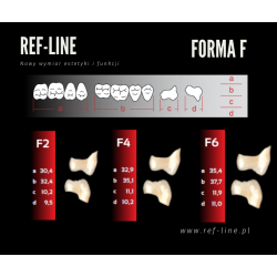 REF-LINE zęby boczne F